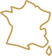 Carte de France : Contour Géographique Métropolitain et Corse