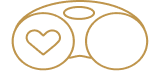 Soin Oculaire & Amour : Étui Lentilles de Contact Cœur